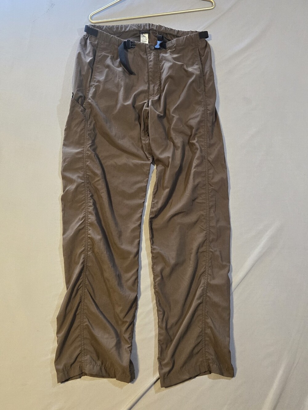 Patagonia Men's Outdoor Technical Trail Pants With Buckle Clip Sz M